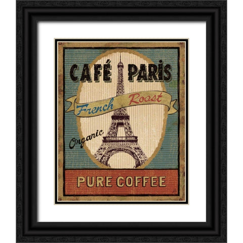 Coffee Blend II Black Ornate Wood Framed Art Print with Double Matting by Brissonnet, Daphne