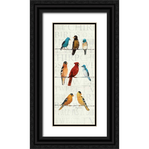 The Usual Suspects Panel II Black Ornate Wood Framed Art Print with Double Matting by Tillmon, Avery