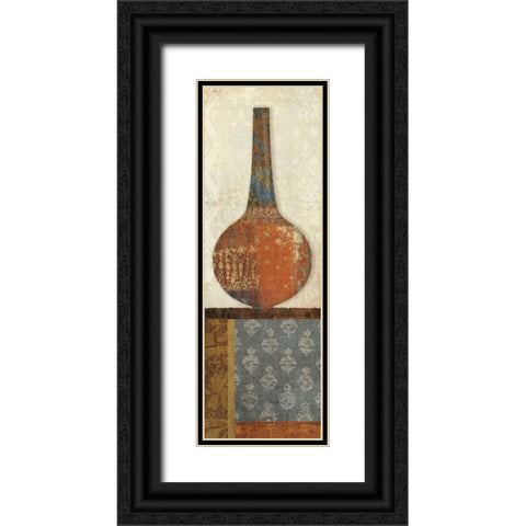 Indian Vessels I Black Ornate Wood Framed Art Print with Double Matting by Hershey, Moira