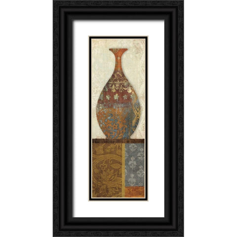 Indian Vessels II Black Ornate Wood Framed Art Print with Double Matting by Hershey, Moira