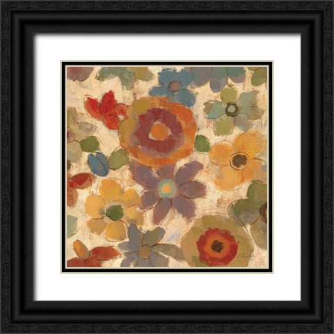 Hazel Eyes III Black Ornate Wood Framed Art Print with Double Matting by Vassileva, Silvia