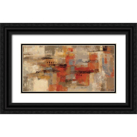 City Wall Black Ornate Wood Framed Art Print with Double Matting by Vassileva, Silvia