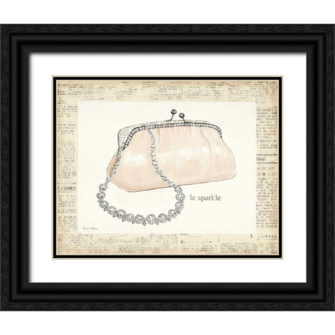 From Emilys Closet II Black Ornate Wood Framed Art Print with Double Matting by Adams, Emily