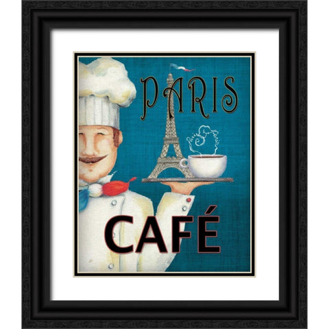 Worlds Best Chef II Black Ornate Wood Framed Art Print with Double Matting by Brissonnet, Daphne