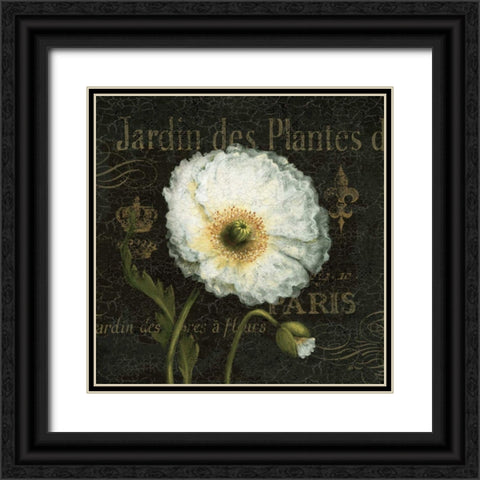 Botanical Garden I Black Ornate Wood Framed Art Print with Double Matting by Brissonnet, Daphne