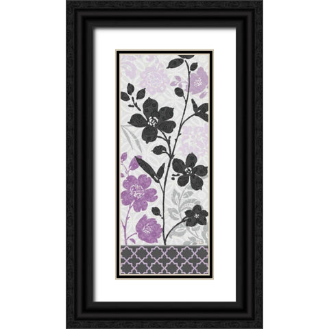 Botanical Touch II Black Ornate Wood Framed Art Print with Double Matting by Audit, Lisa