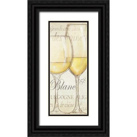 Les Blancs Black Ornate Wood Framed Art Print with Double Matting by Brissonnet, Daphne