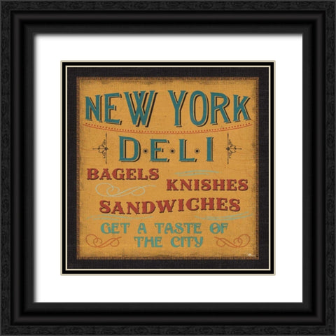 Lunchtime in Color III Black Ornate Wood Framed Art Print with Double Matting by Pela Studio