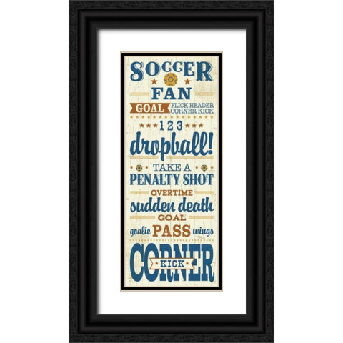 Sport Lover III Brown Black Ornate Wood Framed Art Print with Double Matting by Pela Studio