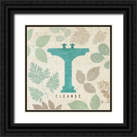 Forest Bath I Black Ornate Wood Framed Art Print with Double Matting by Studio Mousseau