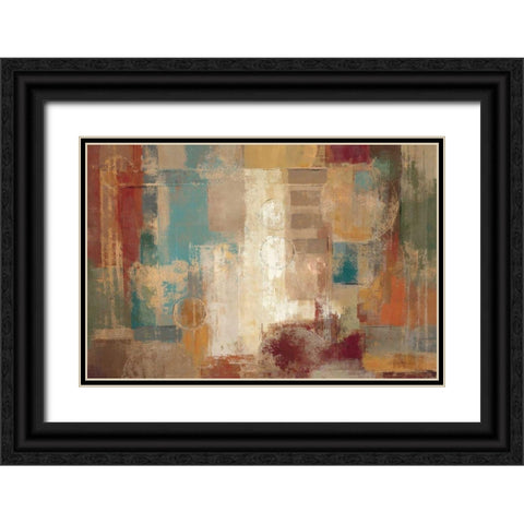 Oriental Trip Crop Black Ornate Wood Framed Art Print with Double Matting by Vassileva, Silvia