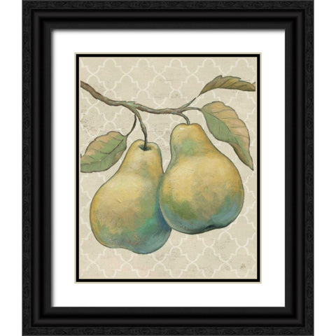 Lovely Fruits I Neutral  Crop Black Ornate Wood Framed Art Print with Double Matting by Brissonnet, Daphne
