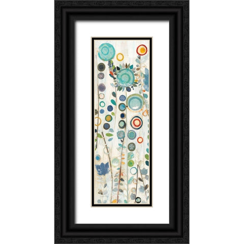 Ocean Garden I Panel II Black Ornate Wood Framed Art Print with Double Matting by Boggs, Candra