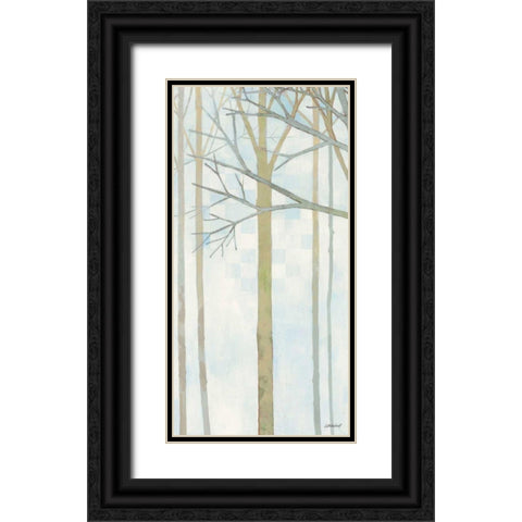 In Springtime II Black Ornate Wood Framed Art Print with Double Matting by Lovell, Kathrine
