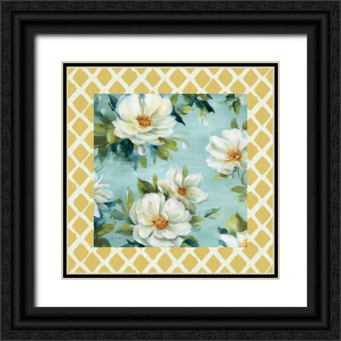 Reflections II with Border Black Ornate Wood Framed Art Print with Double Matting by Audit, Lisa