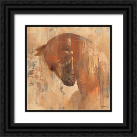 Charger Black Ornate Wood Framed Art Print with Double Matting by Hristova, Albena