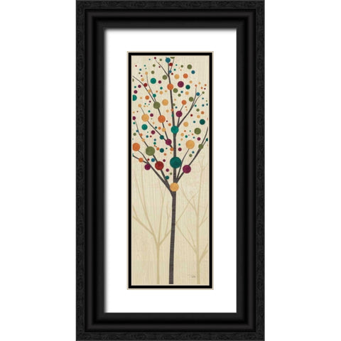 Flying Colors Trees Light III Black Ornate Wood Framed Art Print with Double Matting by ERR, Pela