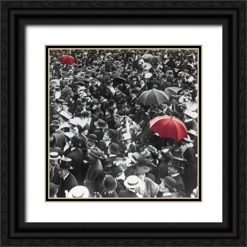 The Coronation  Black Ornate Wood Framed Art Print with Double Matting by Wild Apple Portfolio