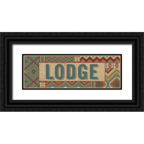 Country Mood IV Black Ornate Wood Framed Art Print with Double Matting by Wiens, James