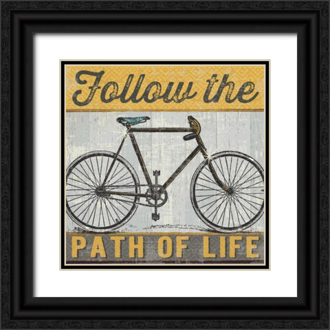 Joy Ride II Black Ornate Wood Framed Art Print with Double Matting by Pela Studio