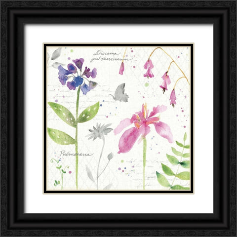 Soft Nature IV Black Ornate Wood Framed Art Print with Double Matting by Tavoletti, Anne