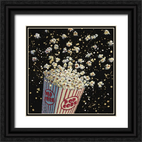 Cinema Pop Black Ornate Wood Framed Art Print with Double Matting by Wiens, James