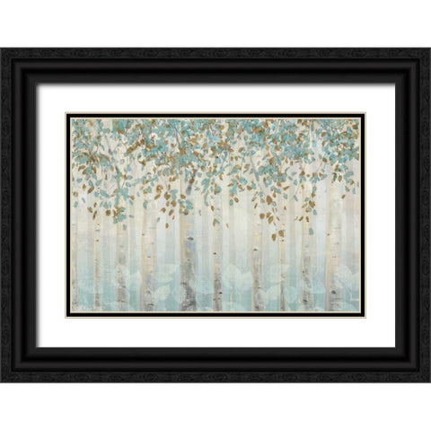 Dream Forest I Black Ornate Wood Framed Art Print with Double Matting by Wiens, James