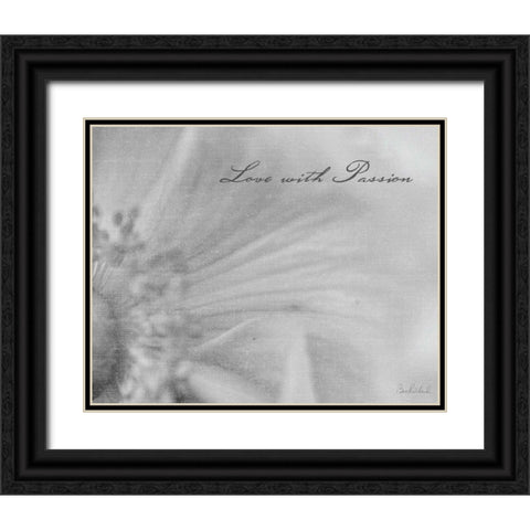 Aimer IV Black Ornate Wood Framed Art Print with Double Matting by Richard, Ben