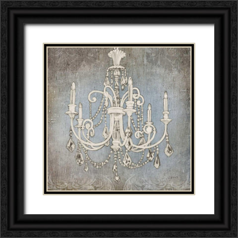 Luxurious Lights III Black Ornate Wood Framed Art Print with Double Matting by Wiens, James