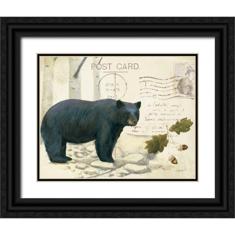 Northern Wild IV Black Ornate Wood Framed Art Print with Double Matting by Wiens, James