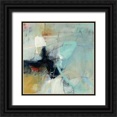Apex I Black Ornate Wood Framed Art Print with Double Matting by Anderson, CJ