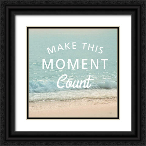 Sea Inspiration IV V2 Black Ornate Wood Framed Art Print with Double Matting by Schlabach Sue