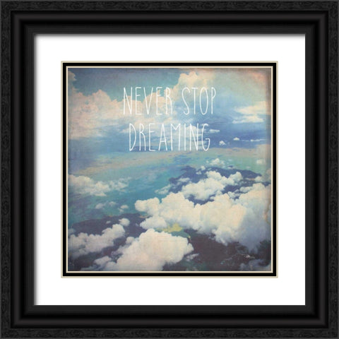 Dreamy II Black Ornate Wood Framed Art Print with Double Matting by Pela Studio