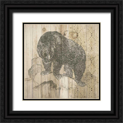 Natural History Lodge IV Black Ornate Wood Framed Art Print with Double Matting by DeNeige, Elyse