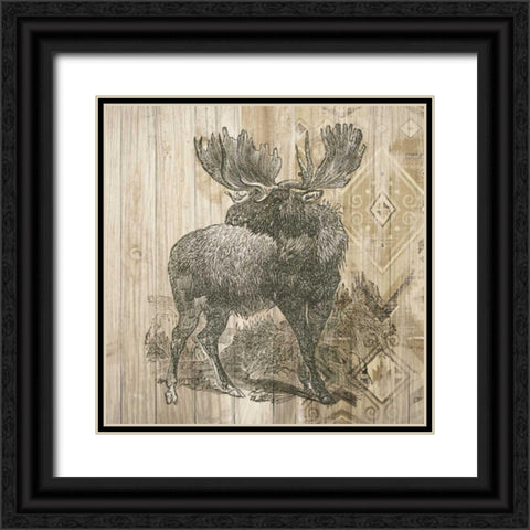 Natural History Lodge VIII Black Ornate Wood Framed Art Print with Double Matting by DeNeige, Elyse