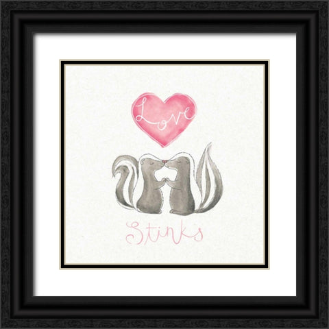 Tough Love I Black Ornate Wood Framed Art Print with Double Matting by DeNeige, Elyse