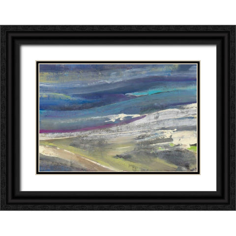 Highlands Black Ornate Wood Framed Art Print with Double Matting by Hristova, Albena