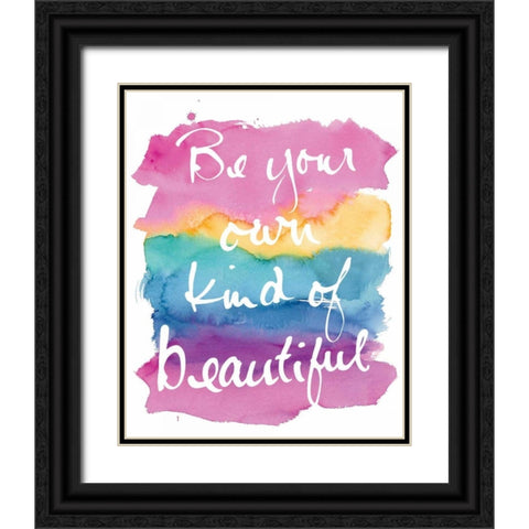 Miami Beautiful Black Ornate Wood Framed Art Print with Double Matting by Schick, Mike