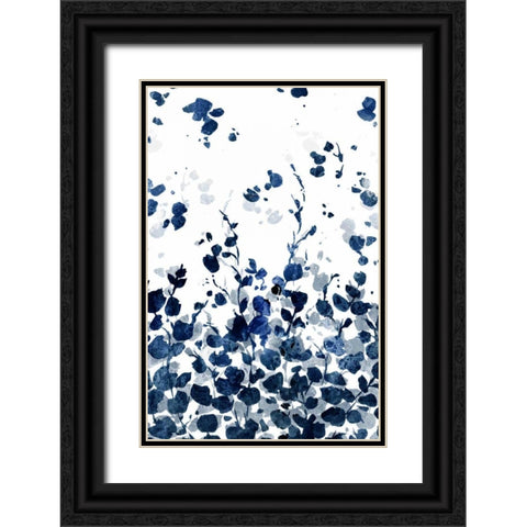 Floating Crop Black Ornate Wood Framed Art Print with Double Matting by Wild Apple Portfolio