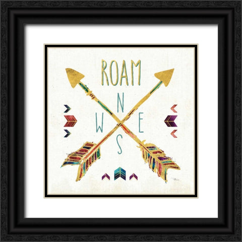 Beautiful Arrows VI Black Ornate Wood Framed Art Print with Double Matting by Pela Studio