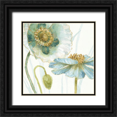 My Greenhouse Flowers V Black Ornate Wood Framed Art Print with Double Matting by Audit, Lisa