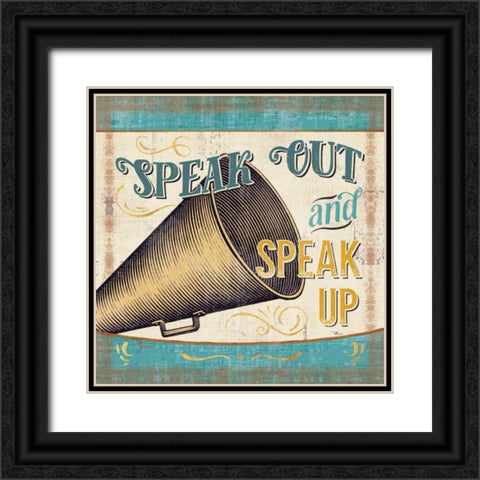 A Great Journey V Black Ornate Wood Framed Art Print with Double Matting by Pela Studio