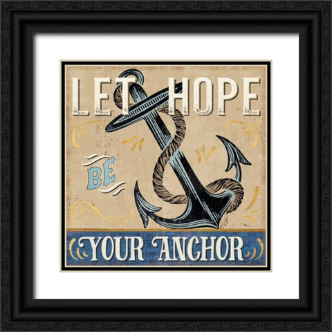 A Great Journey VI Black Ornate Wood Framed Art Print with Double Matting by Pela Studio