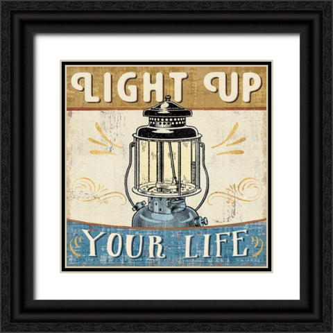 A Great Journey X Black Ornate Wood Framed Art Print with Double Matting by Pela Studio