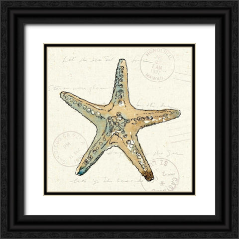 Coastal Breeze VIII Black Ornate Wood Framed Art Print with Double Matting by Tavoletti, Anne