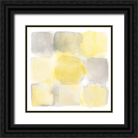 Two Tone I Black Ornate Wood Framed Art Print with Double Matting by Schick, Mike
