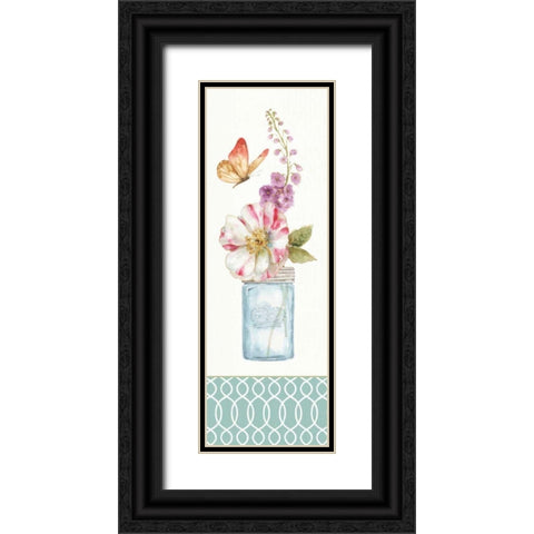 Rainbow Seeds Flowers X Black Ornate Wood Framed Art Print with Double Matting by Audit, Lisa