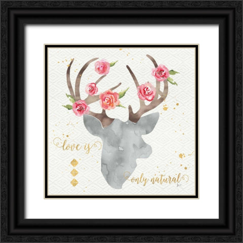 Wild Bohemian II Black Ornate Wood Framed Art Print with Double Matting by Aiken, Jess