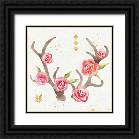 Wild Bohemian III Black Ornate Wood Framed Art Print with Double Matting by Aiken, Jess