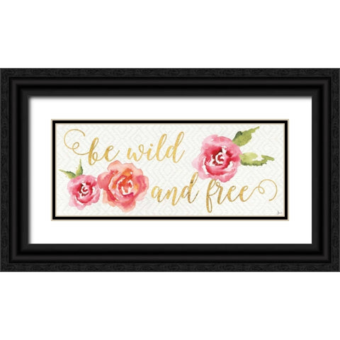 Wild Bohemian V Black Ornate Wood Framed Art Print with Double Matting by Aiken, Jess